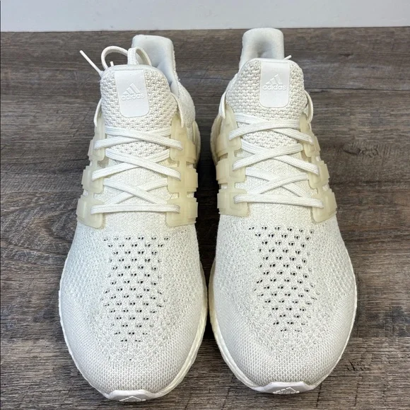 Adidas Ultraboost 1.0 DNA “Triple White Cream” Sneakers (Men’s 9.5)